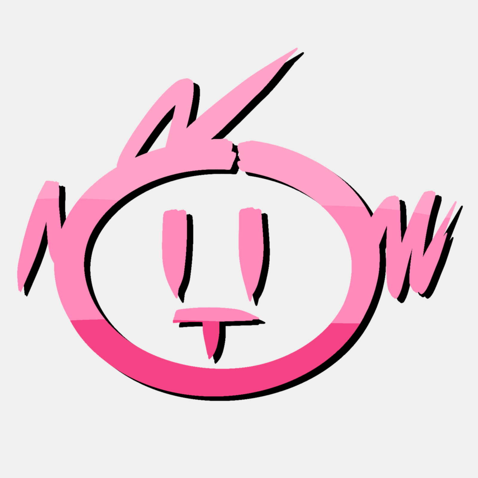 Damaged_smile_flamingo_0-logo T-shirt «Smile Flamingo» – Image 3