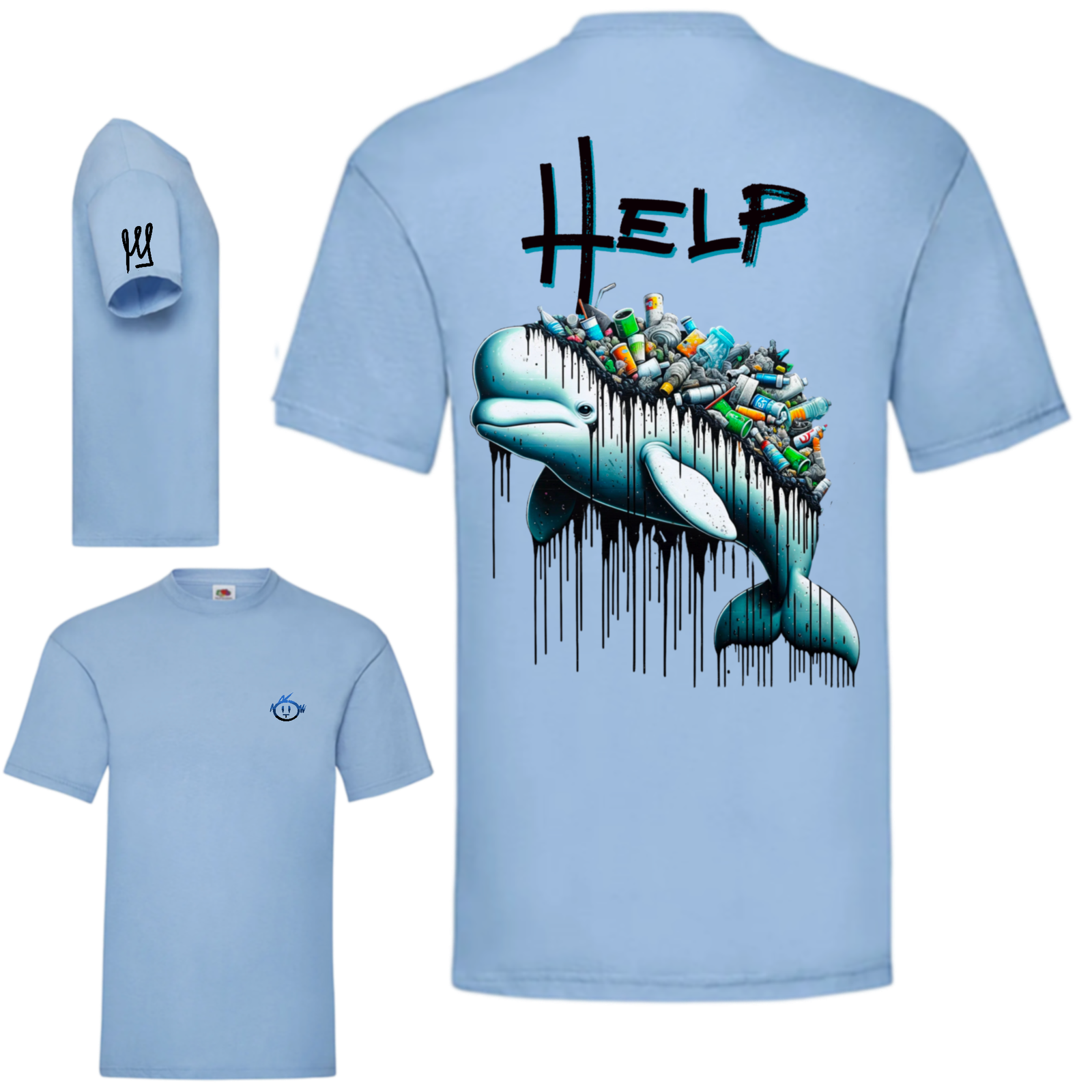 damaged help beluga (bleu ciel) damaged help beluga (bleu ciel)