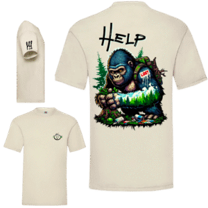 damaged help gorille (beige)