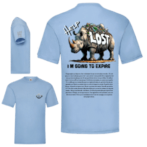 damaged help rhino expire (bleu ciel)