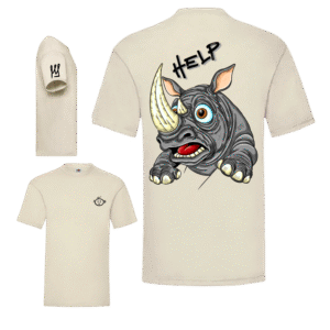 damaged help rhino (beige )