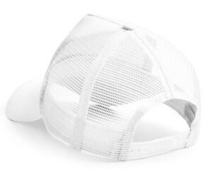 casquette custom « flower orange »