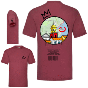 saint tropez map city (rouge brique )