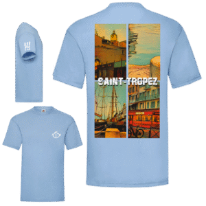 saint tropez panorama (bleu ciel)