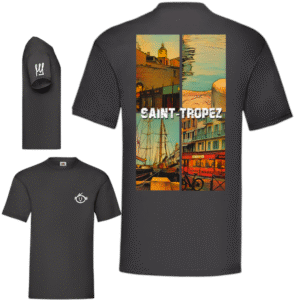 saint tropez panorama (noir)