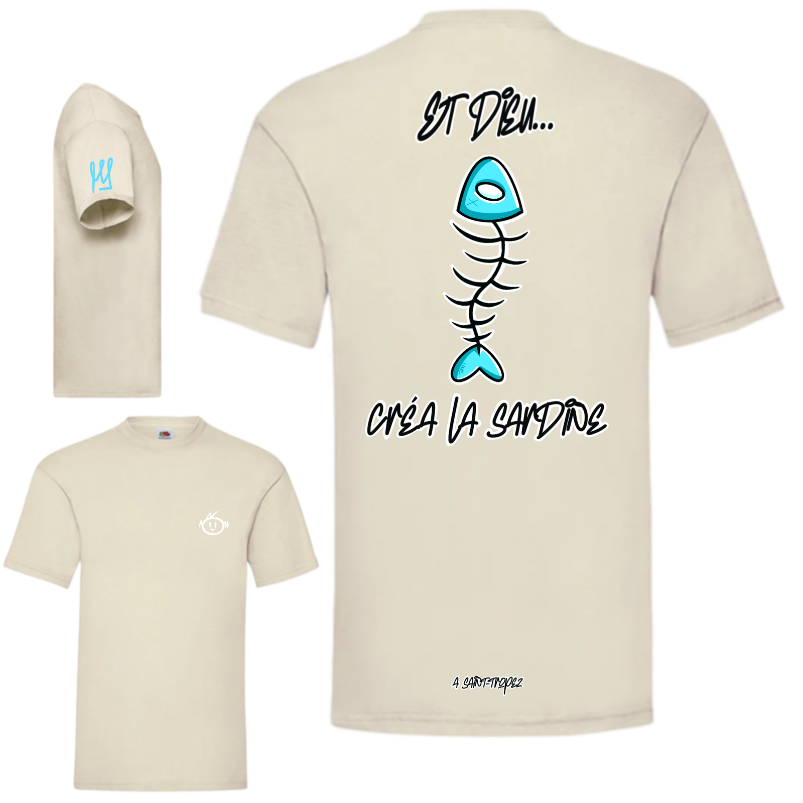 saint tropez sardine bleu (beige) saint tropez sardine bleu (beige)