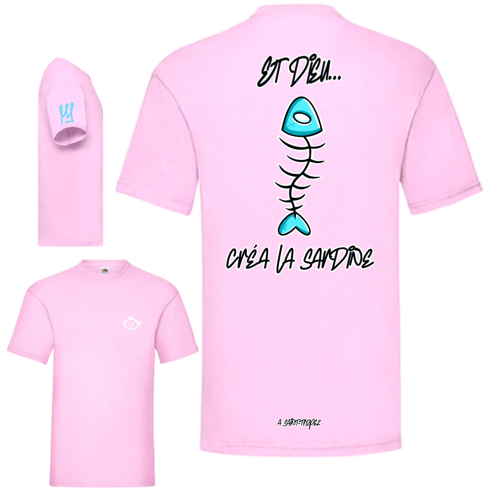 saint tropez sardine bleu (rose) saint tropez sardine bleu (rose)